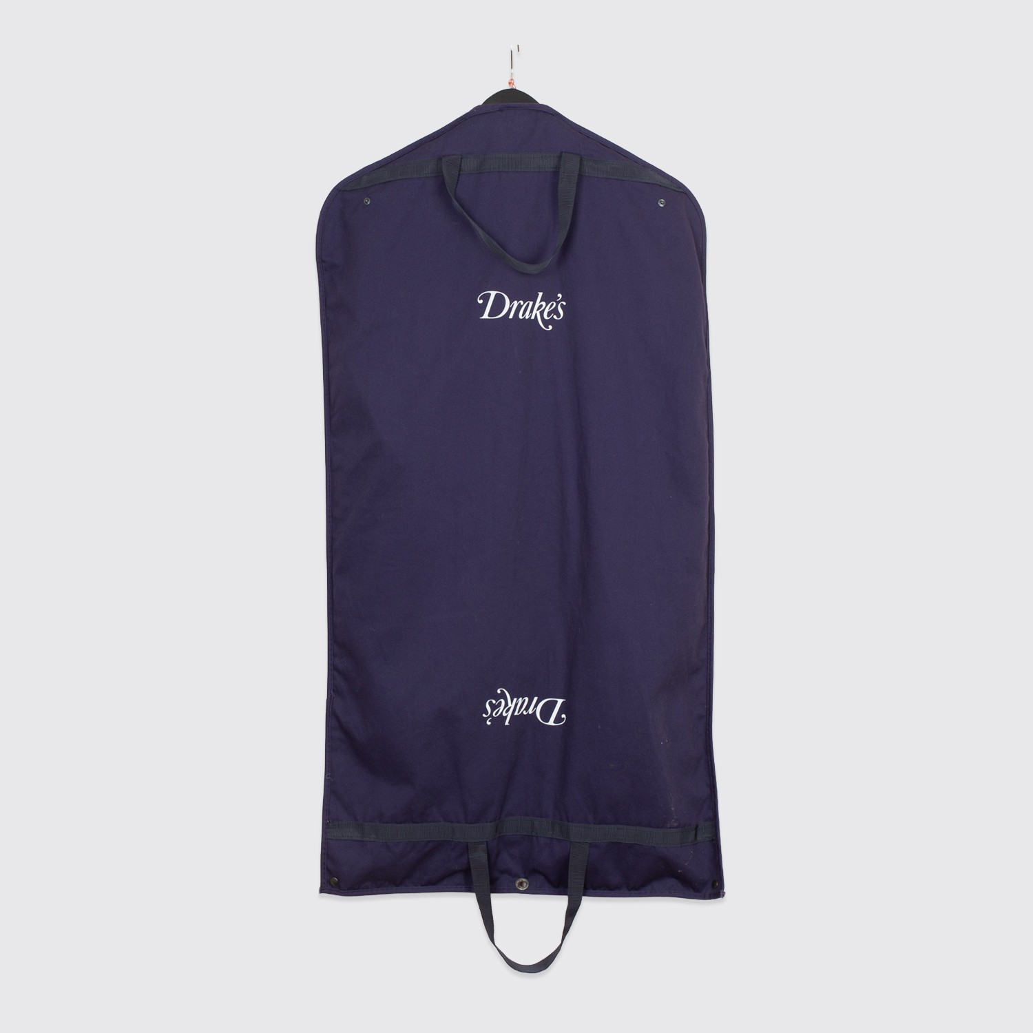 Drake's London Linen Sport Coat Size EU48 Tan Navy Blue Plaid Made in Italy