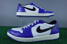 Jordan Air Jordan 1 Low OG Shoes Mens Size 10.5 Purple White Sneakers CZ0790-140