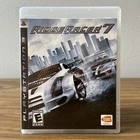 Ridge Racer 7 Playstation 3 Game with Manual 2006 Bandai Namco Blu-ray Disc