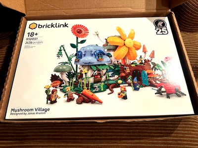 New Lego #910051 Mushroom Village Bricklink Designer Program Set 