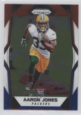 2017 Panini Prizm Rookies Red White & Blue Prizm Aaron Jones #288 Rookie RC 4l3