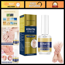 Keratin Nail Treatment Oil - Strengthener with Aloe Vera  Lavender, Repairs Wea