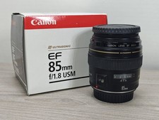 Canon EF 85mm f/1.8 USM Len Ultrasonic With Box Working Authentic