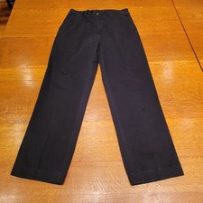 Polo Ralph Lauren Mens Prospect Pant Black 100 Cotton Chino Trousers 34x32
