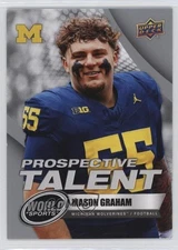 2025 Upper Deck World of Sports Prospective Talent Mason Graham #325 Rookie RC