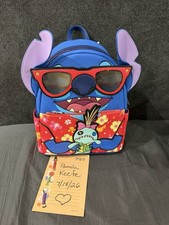Loungefly Mini Backpack SDCC Exclusive Stitch and Scrump Buddy