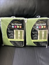 ECLIPSE Kids Blackout Curtain Panel 42" x 63" Thermaback Energy SavGreen kids 1H