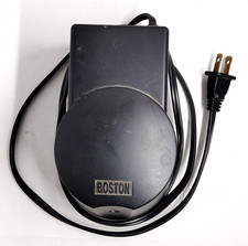 BOSTON Electric Pencil Sharpener MODEL 21 BLACK USA Made 296A  WORKS 