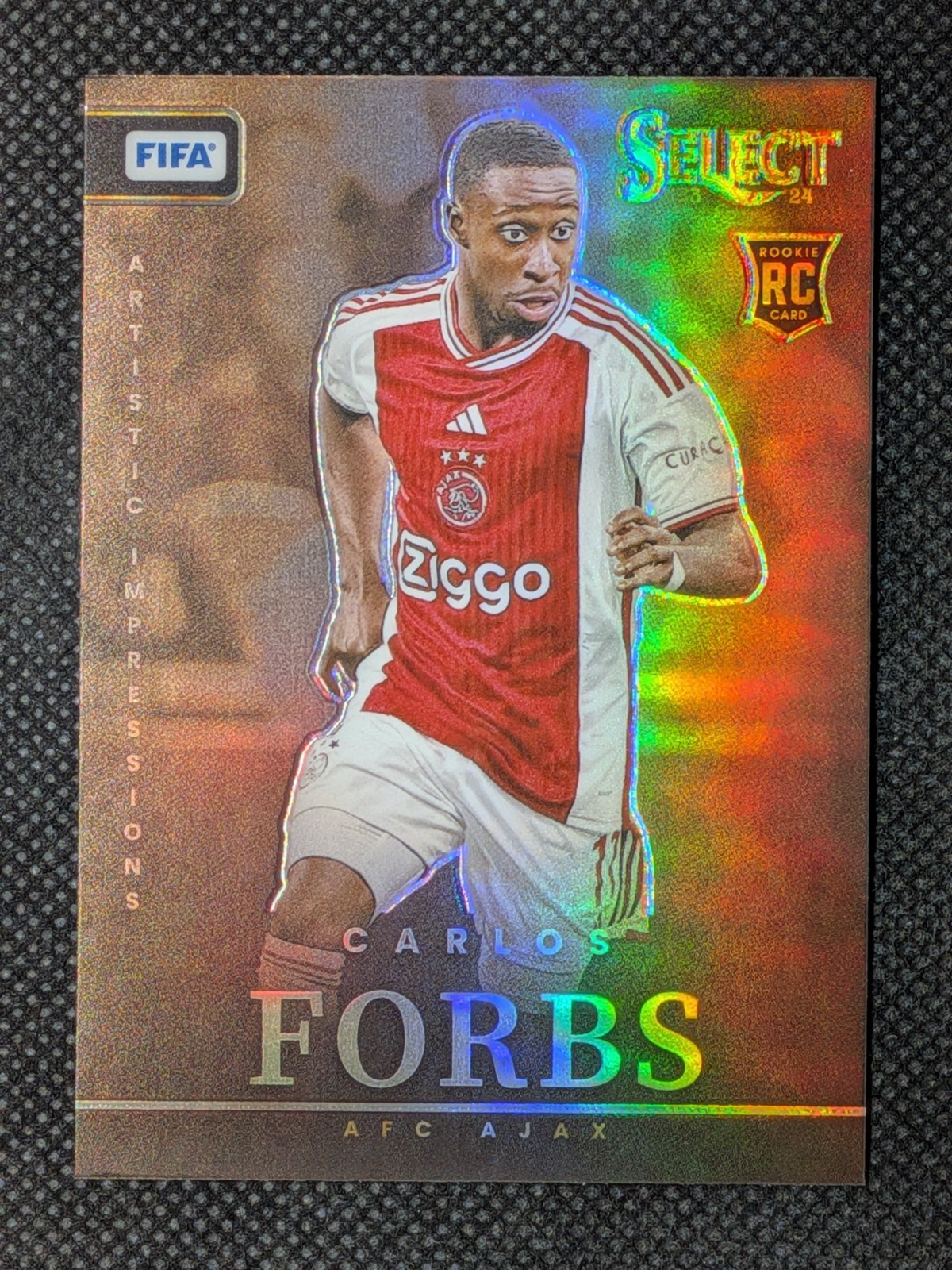 Carlos Forbs 2023-24 Panini Select FIFA Artistic Impressions SSP Case Hit Rookie