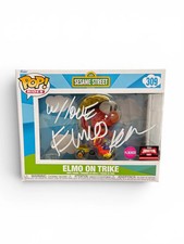 Kevin Clash Autographed Elmo on Trike Funko Pop! Rides #309