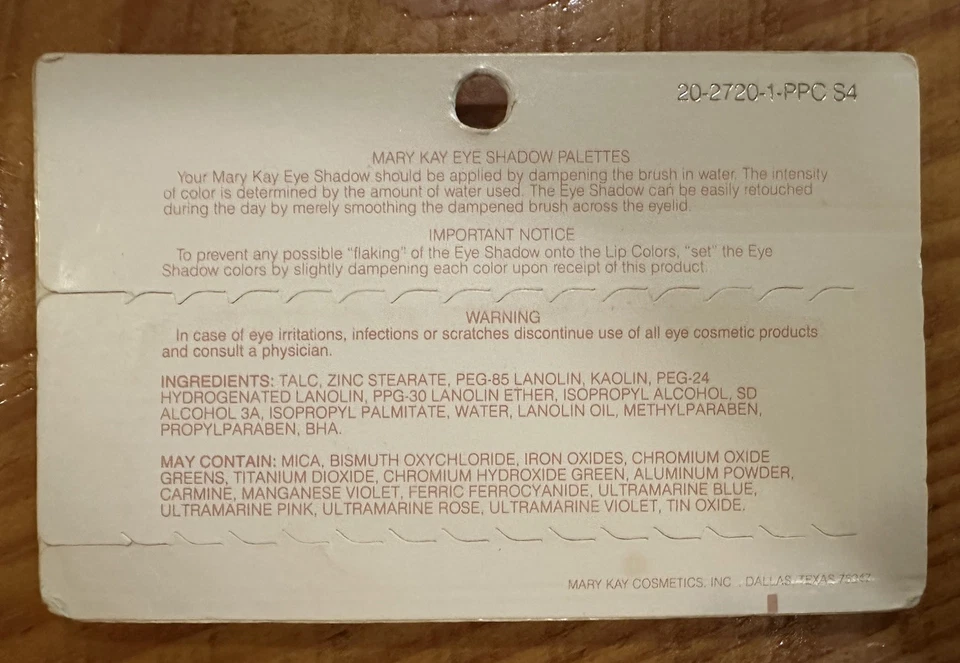 Vintage Mary Kay Eyeshadow Trio Palette - Great Fashion Forecast 0466 Old Stock - Image 3 of 3