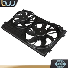 Engine Radiator Condenser Cooling Fan Assembly For Volkswagen Golf Beetle Jetta