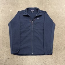 Men's Patagonia Blue Fleece Outdoor Jacket Size XL