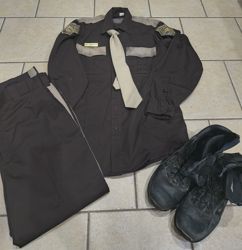 Outsiders Sheriff Uniform Screen Used Prop