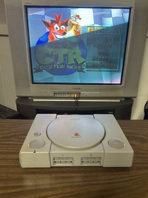 Sony PlayStation PS1 & PS One Console Lot OEM Controllers & Cables *Tested*