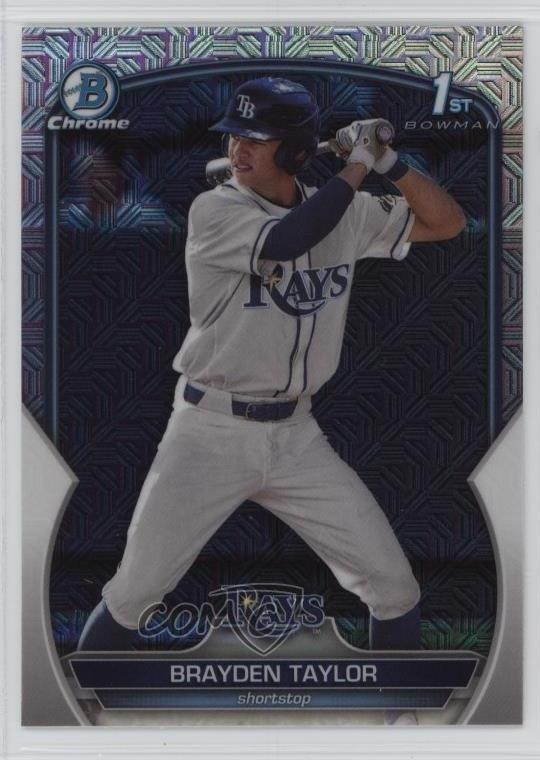 2023 Bowman Draft Chrome Japan Refractor Brayden Taylor #BDC-60 00ht