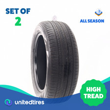 Set Of 2 Used 25555r20 Pirelli Scorpion Zero 107h - 832