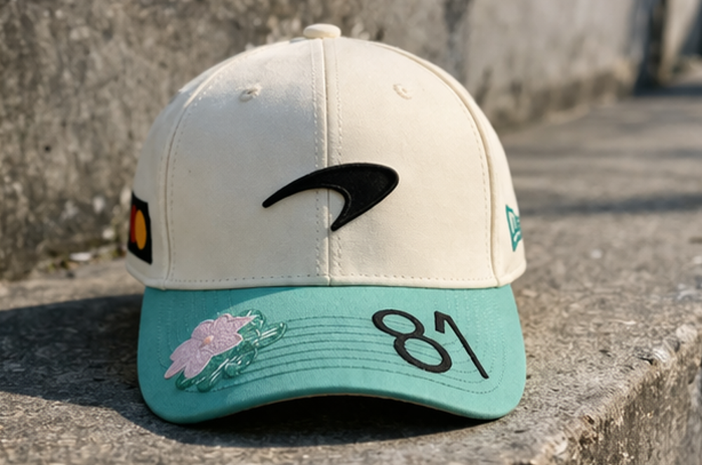 McLaren F1 New Era 9SEVENTY Oscar Piastri Brazil GP 2025 White Cap
