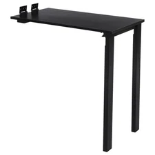 75*40cm Black Folding Dining Table Wall Mounted Folding Table For Home Offices