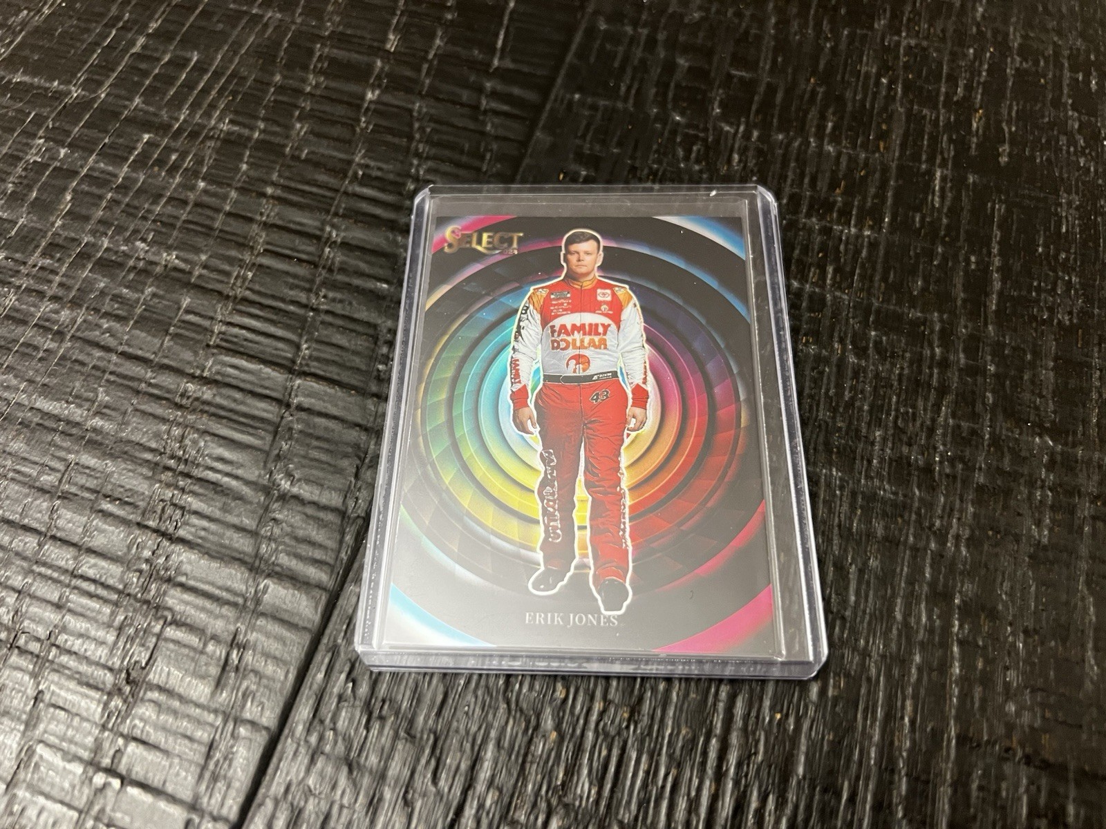 Erik Jones 2024 Panini Select Racing Color Wheel Short Print Insert #11