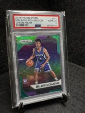 2016 Panini Prizm #115 Malachi Richardson Green Prizm PSA 10 Pop 3
