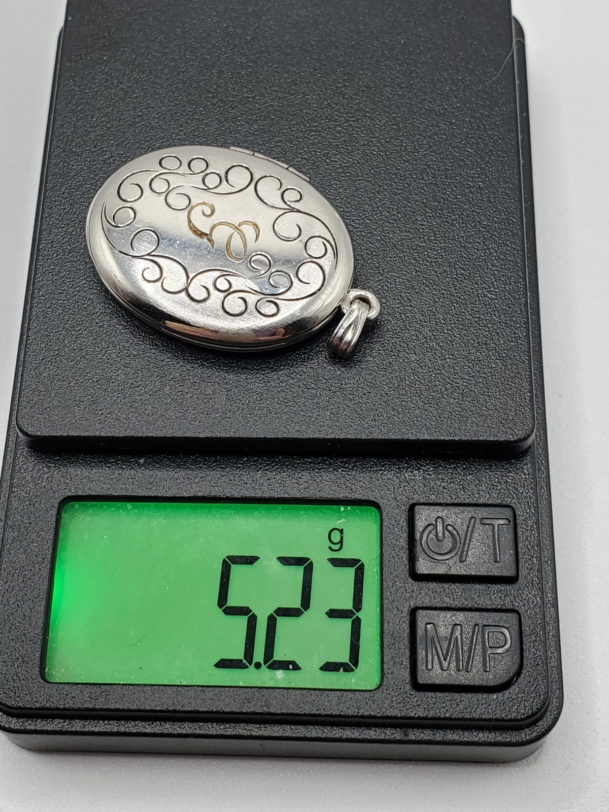 Engraved Initial Monogram G Vintage Sterling Silv… - image 8