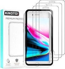 Kinoto Tempered Glass Screen Protector for iPhone 6/6S, iPhone 7, iPhone 8 4.7-I
