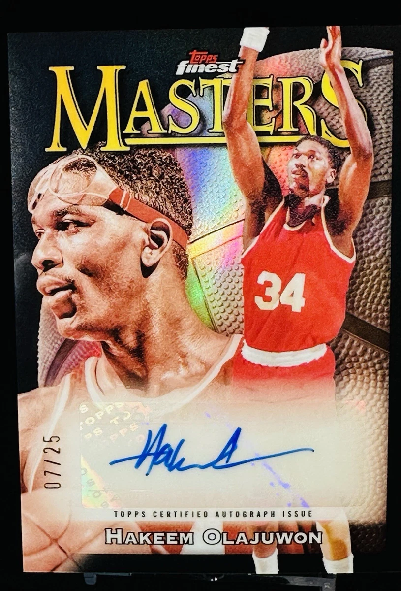 Hakeem Olajuwon Autograph Basketball Cards for sale | eBay