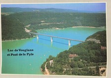 39 VILLARDS D HERIA LAKE VOUGLANS AND BRIDGE OF THE PYLE