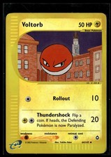 Voltorb 64/147 Aquapolis Reverse Holo Uncommon Pokemon on eBay