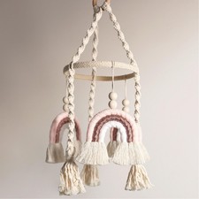 Baby Mobile for Crib - Rainbow Baby Mobile - Crib Mobile for Girls - Boho Cri...