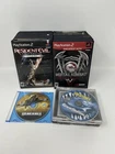 Playstation 2 Lot of 24 (Not Tested) Resident Evil, Mortal Kombat, Gameshark, PC