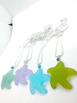 Starfish Necklace Gift For Her Beach Jewelry Christmas Gift Stocking Stuffer 