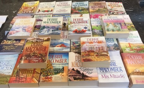 DEBBIE MACOMBER ROMANCE BOOK LOT OF 30 PAPERBACK NOVELS paperback random mix - Picture 2 of 2