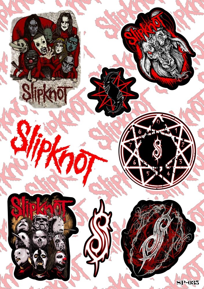 slipknot ステッカー 15枚セット sticker 未使用品 slipknot