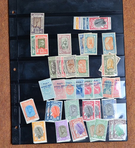 Ethiopia 1895-1970 Mint/MNH/Used Accumulation Stock Pages - Picture 2 of 10