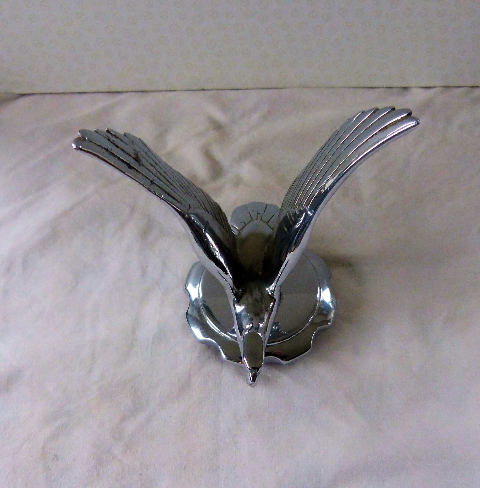 Alvis Silver Eagle Car Mascot, Hood Ornament eBay
