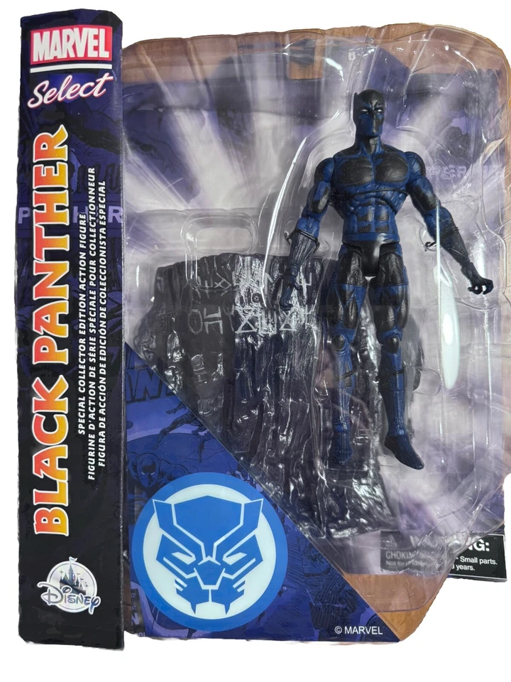 Figura de acción BLACK PANTHER Marvel Select edición especial coleccionista nueva en caja Foto 2 de 4