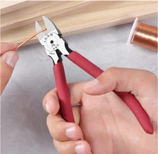 IGAN-P6 6" Ultra Sharp Side Cutters, Flush Wire Snips for Crafting & Electrical