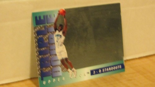 1993-94 Upper Deck Triple Double 3-D Standouts Larry Johnson #TD7 Charlotte - Picture 6 of 7