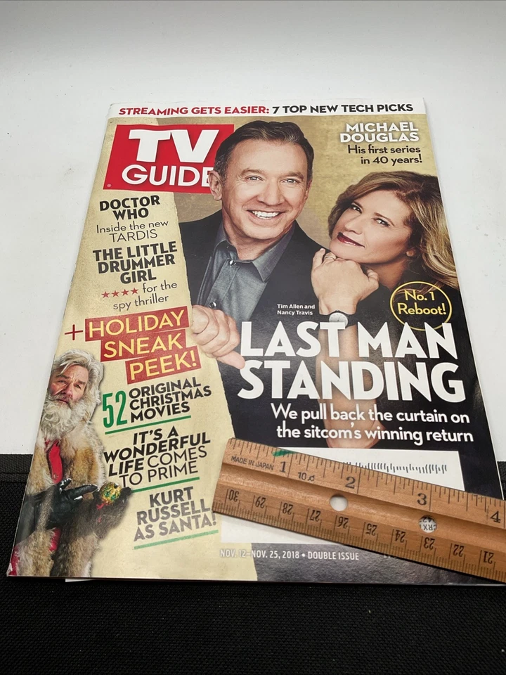 TV Guide Magazine - November 12-25 2018 Tim Allen Nancy Travis Last Man Standing - Image 2 of 3
