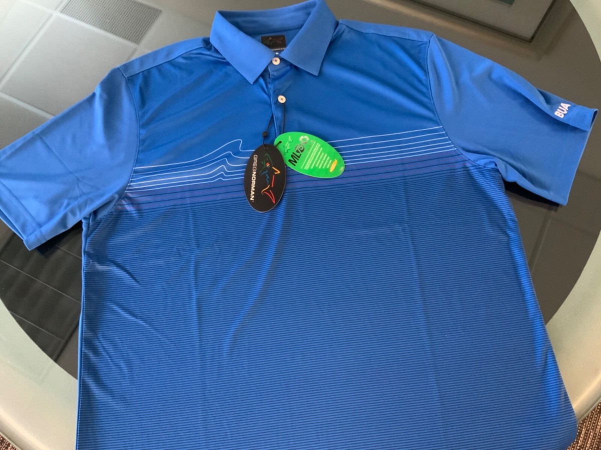 NEW Greg Norman Microlux Polo (Golf) Shirt Men's Large