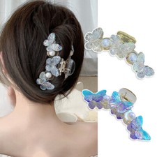 Hairpins Accessories Shark Hair Crab Clip Ponytail Clip Flash Butterfly Large↔