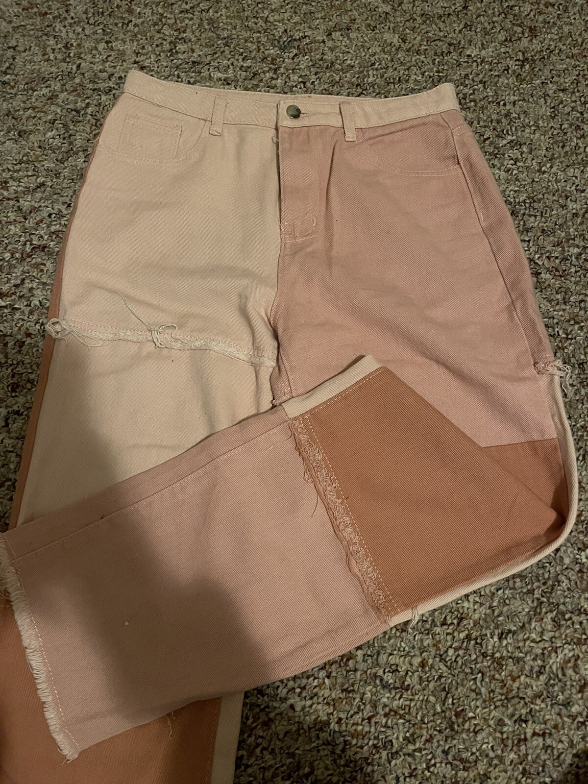 patchwork jeans - image 7