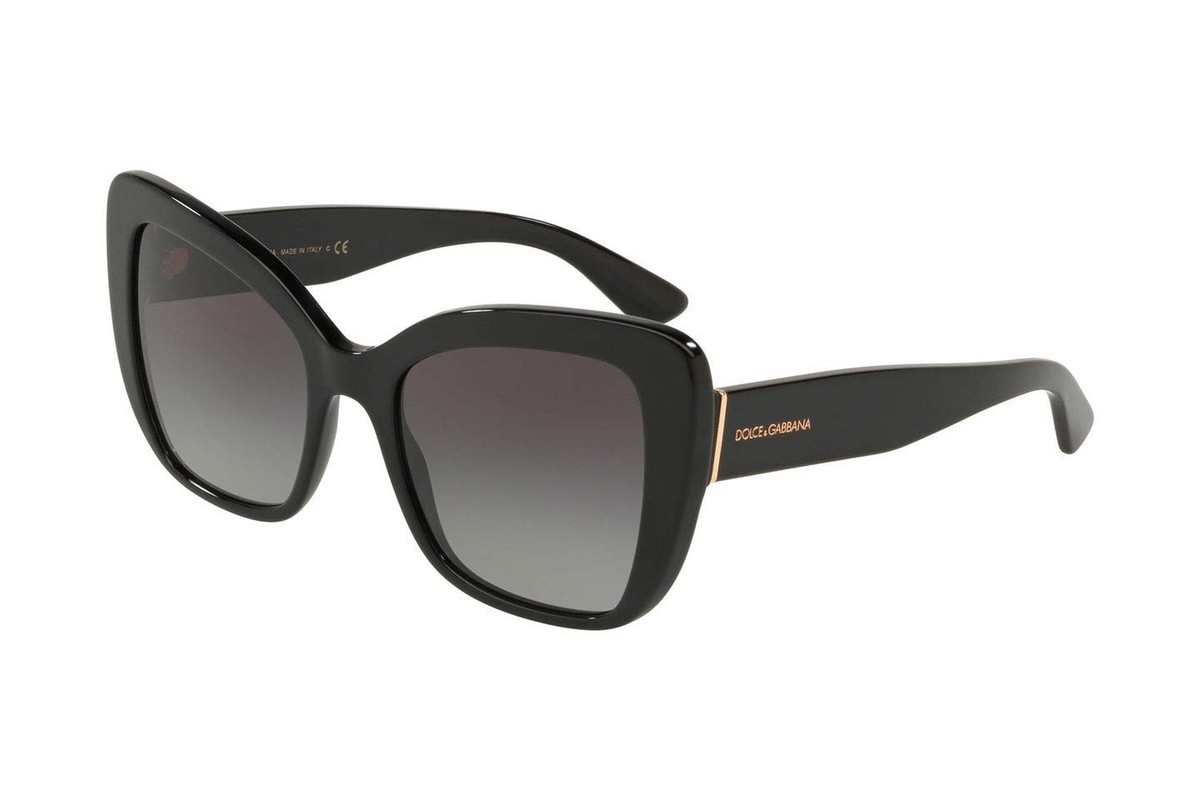 極美品✨Dolce&Gabbana サングラス　ブラック　レディース　ケース付き Amazon.com: Dolce & Gabbana DG 4399 Black/Grey Shaded 56/20