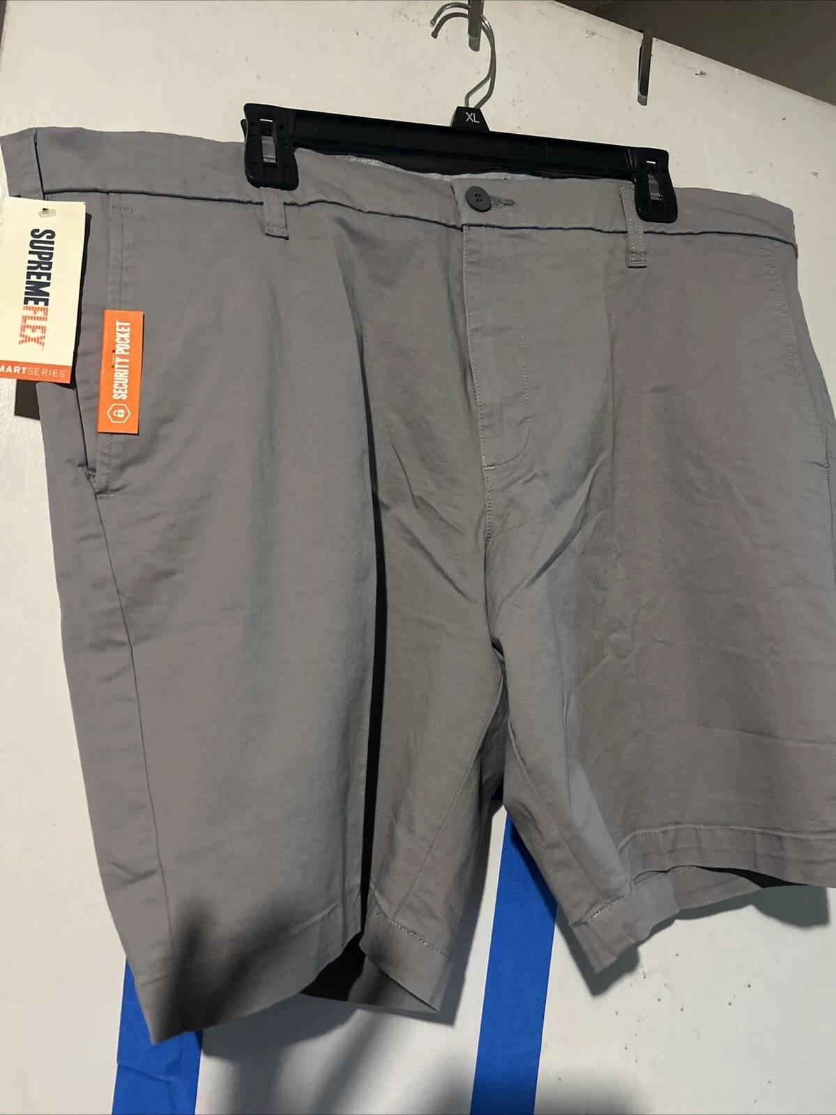 Short DOCKERS ultime taille 42 neuf avec étiquettes Supreme Flex vente au détail 60, série intelligente