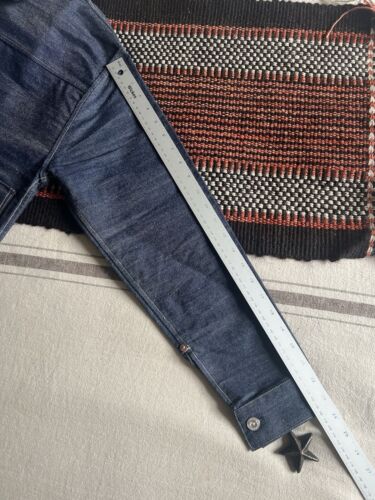 Levi’s LVC Selvedge Jacket S Type 2 Trucker Japan 1879 Pleated Blouse New BNWT - Imagen 21 de 22