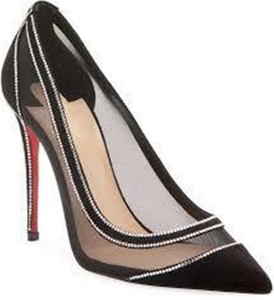 christian louboutin strass heels