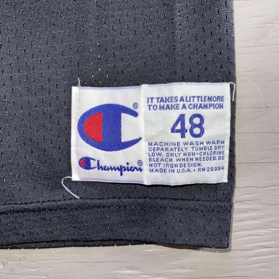 Camiseta deportiva vintage 1995 campeón Kerry Collins #12 NFL Carolina Panthers talla 48 Foto 4 de 4