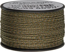 Parachute Cord Nano Cord Camo 0.75mm x 300ft. Camo braided premium nylon sport